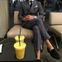 成功男士,一看就是有范的男生上半身无脸头像