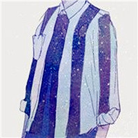 个性半身卡通男生头像 帅不帅有时不用看脸了