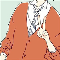 不露脸半身男生卡通头像 学生系潮男一个