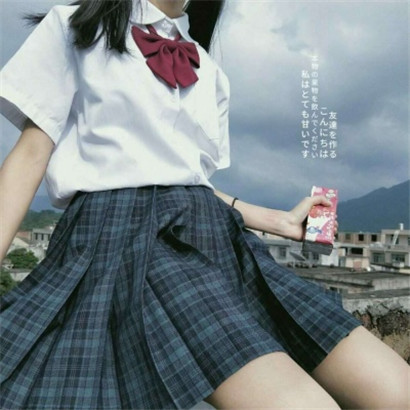 学院风女生头像，全部是穿着裙子看不到脸的