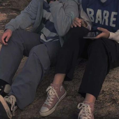 好看的甜到爆情侣头像真人部位半身控真人