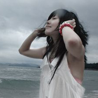 非常漂亮的森系又有点接近绿色系阳光唯美女生意境背影头像图片