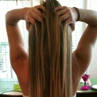 长头发女生背影头像图片,棕色的头发真的很美丽了