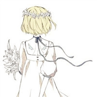看着远方回忆太多,动漫女生背影唯美头像长发的短发的