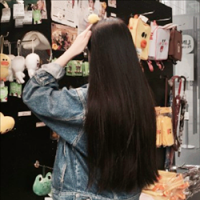 小清新唯美意境女生背影头像图片