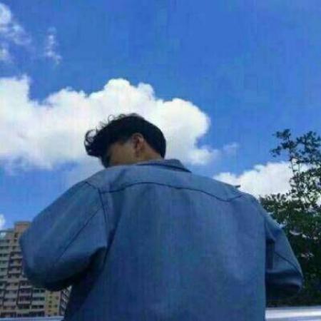 微信男生背影头像图片，希望所有朋友真的快乐