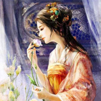 长发+大卷发性感唯美的很有气质静态古典美女头像图片精选