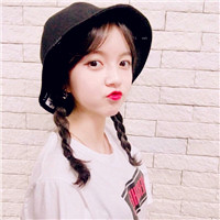 唯美好看暖色小清新少女头像粉色系图片