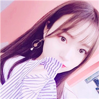 唯美好看暖色小清新少女头像粉色系图片
