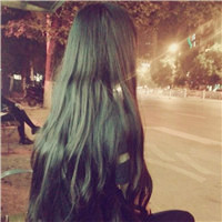 长卷发女生头像,冬天让我们一起留长发吧