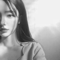 世界上女人千千万万,但是我就是喜欢这些黑白女生头像