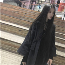 美女头像侧面长发 长长的黑发侧面更迷人
