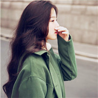 时尚百搭气质美女 长卷发女生头像
