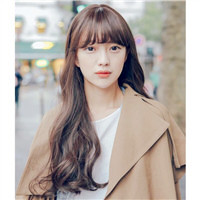 时尚百搭气质美女 长卷发女生头像