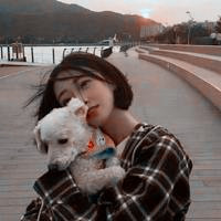看着比较舒服暖色系,超漂亮长发美女头像