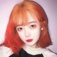 俏皮感十足长发女生头像，剪成短发立马做回可爱的少女