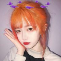 俏皮感十足长发女生头像，剪成短发立马做回可爱的少女