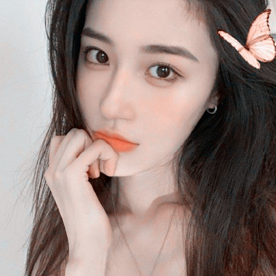 时尚小清新美女头像图片，有着与众不同的脸蛋