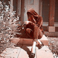 个性潮流阿宝色女生头像,习惯了一个人安静的世界