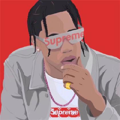 superme潮流头像嘻哈图片，这种风格也有喜欢的