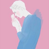 手绘男生微信头像图片抽烟的,是我独家的记忆