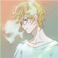 男生抽烟堕落头像,卡通男生抽烟头像图片