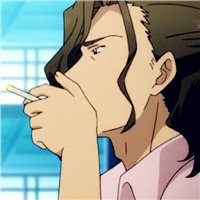 男生头像动漫冷酷帅气抽烟,适合抽烟的朋友用的