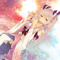 樱初音头像,樱花初音头像图片,高清的小美女
