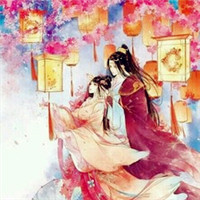七夕古风情侣头像动漫的,想和你过一辈子也是真的