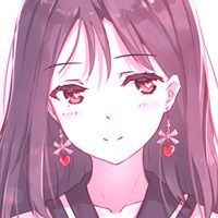 齐刘海动漫女孩图片头像,大眼睛尖嘴吧