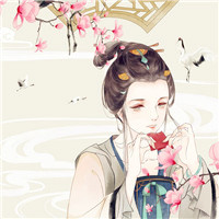 手绘古风美女头像,伤感又寂寞的女人