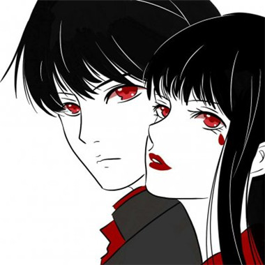 情头像情侣双人两张动漫 深情不及久伴