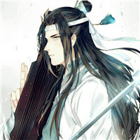 古风手绘头像,古风白发谪仙美男图片