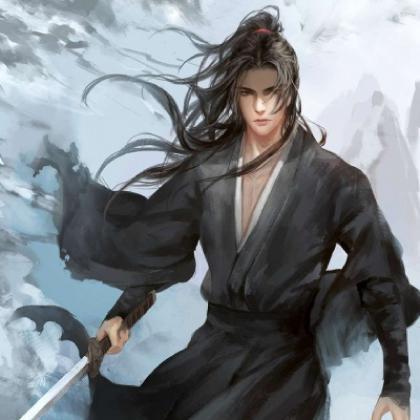 温柔治愈男生动漫头像，手绘唯美古风自截男头20张