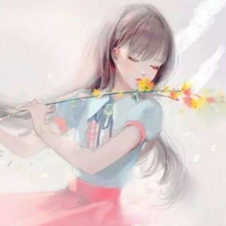 二次元手绘唯美插画女生头像，手绘美女非常的清晰的
