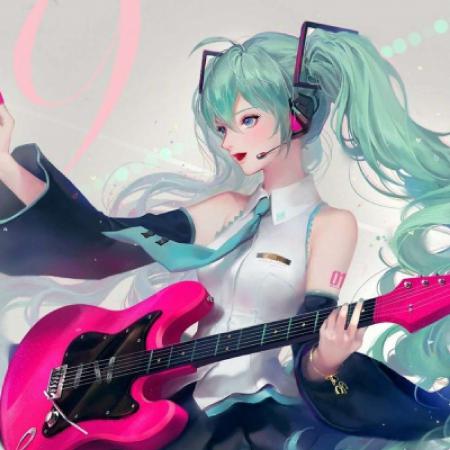二次元手绘唯美插画女生头像，手绘美女非常的清晰的