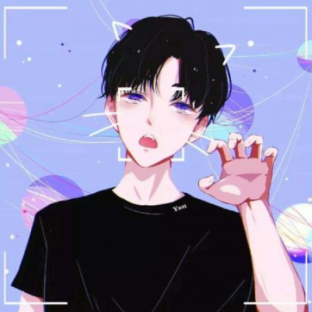 漫画情侣头像 我内向是因为我不爱说话