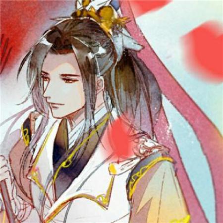 红色古风头像情侣头像，你是值得让我等的人