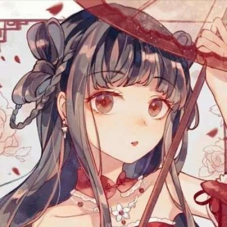 清新脱俗的古风女生头像动漫 可以无止境的喜欢