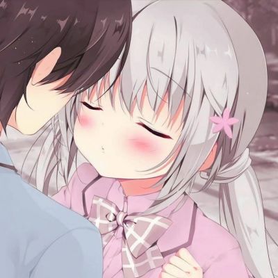 插画系加唯美系组合超甜动漫情侣头像一对