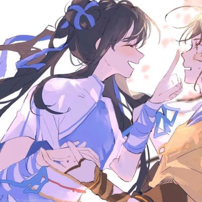 让人很很羡慕的动漫情侣头像一男一女 高冷 成熟