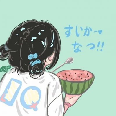 动漫情侣头像，回头看劫后余生的自己是幸福的