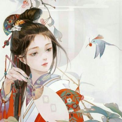 2021最新情侣头像古风唯美一对 分开一人一张