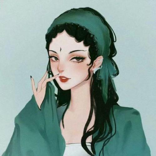 渴望你的拥抱情侣头像一人一半古风，做最幸福的人