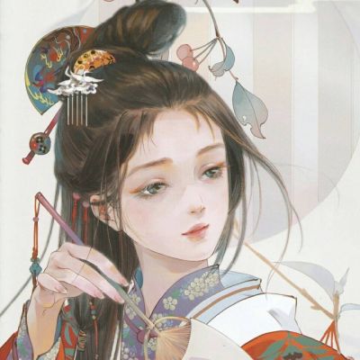女生古风唯美动漫头像，梦的尽头是心在哭泣