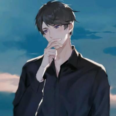 你眼中的动漫冷酷男头像，我也是我眼中的最帅