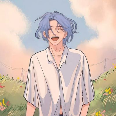 超级帅的潇洒动漫男生头像，眼神中闪烁着无比的勇气