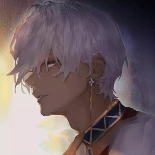 温文尔雅的动漫男生头像，向人展现出绅士柔软的一面