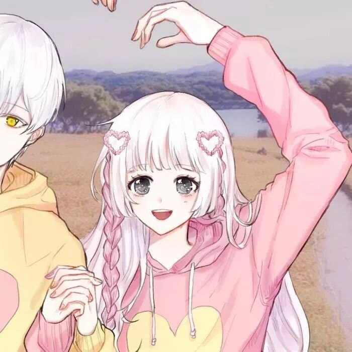动漫情侣头像超萌版，我们的爱情是如此的纯粹和美好