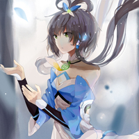 甜美长发唯美古装女子头像,萌范力十足哦,古风就是不一样